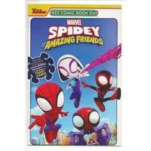 Spidey And His Amazing Friends 1 FCBD Free Comic Book Day Unstamped Marvel